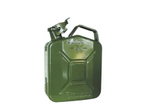 Jerrydunk 5 liter i metall 0,6 mm - grön