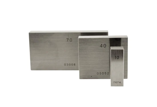Mätblock i stål 50 mm DIN ISO 3650 Toleransklass 1