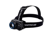 WRKPRO Pannlampa Q2 320 Lumen med fokus, sensor och batterier