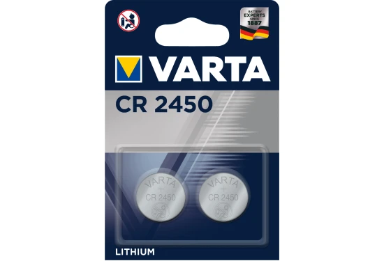 Varta Litiumcell - CR2450 - 2-pack.