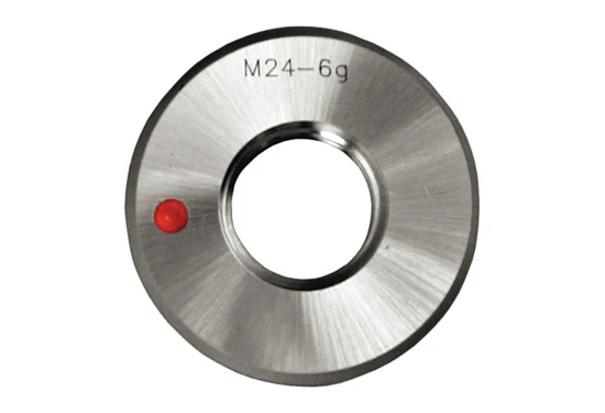 Gängprovering M 8x1,25 6g NOGO-toleransring