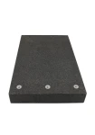 Granitbord 400x250x50 mm med 3xM8 gängade hål DIN 876 Grad 0