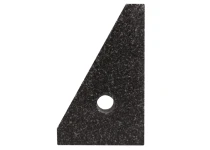 Granit målvinkel 90° trekantig form 250x160x26 mm DIN 876/0