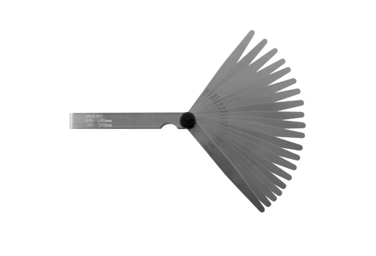 Søgerblade 0,05-1,00 mm (20 blade) 200 mm med cylindrisk afrunding og 13 mm bredde