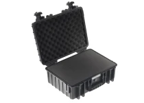 UTOMHUS resväska i svart med skumstoppning 385x265x165 mm Volym: 16,6 L Modell: 4000/B/SI
