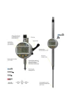 SYLVAC Digitalt Måttverktyg S_Dial Work Smart 12,5x0,001 mm (805-6301) Bluetooth
