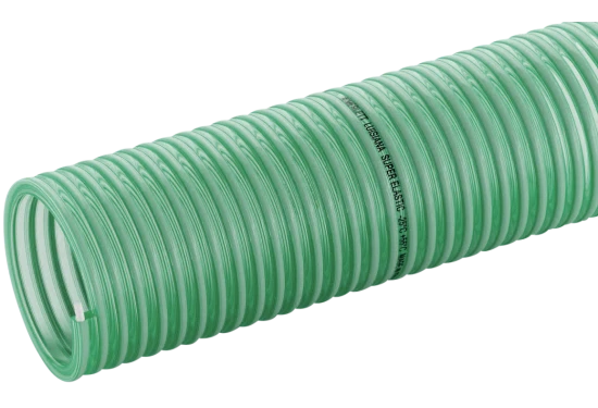Luisiana Super PVC-slang med spiral 25mm, rulle/10m