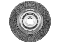Stålbørste t/bænksliber 150×28×20mm 0,3mm tråd