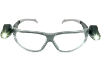 Besk.brille LightVision m/LED-lys, klar glas