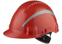 G3000 Sikkerhedshjelm m/refleks, rød