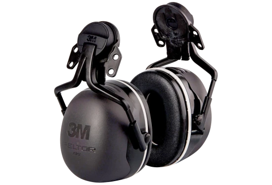 Peltor X5P5E høreværn t/hjelm, isoleret, sort