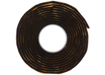Rudemonteringsbånd sort 08612, 10 mm × 4,5 m