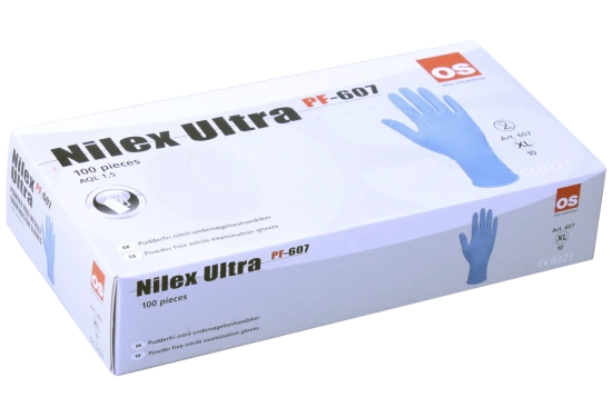Nilex Ultra engangshandske nitril pf pk/100 str. 9