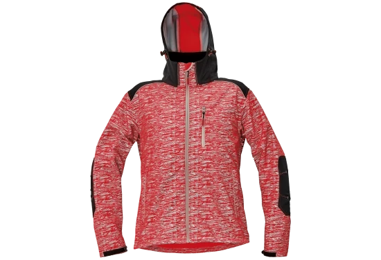 Knoxfield softshell jakke rød 3XL