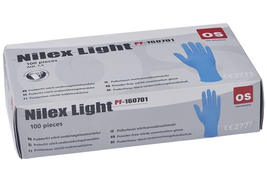 Nilex Light eng.handske nitril pf 1607-9, pk/100