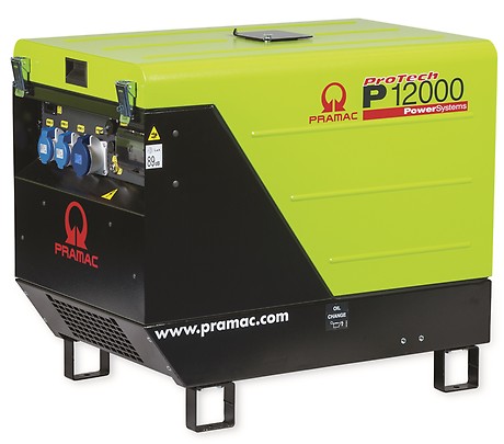 Generator P-12000 Ljuddämpad 230V (bensin)