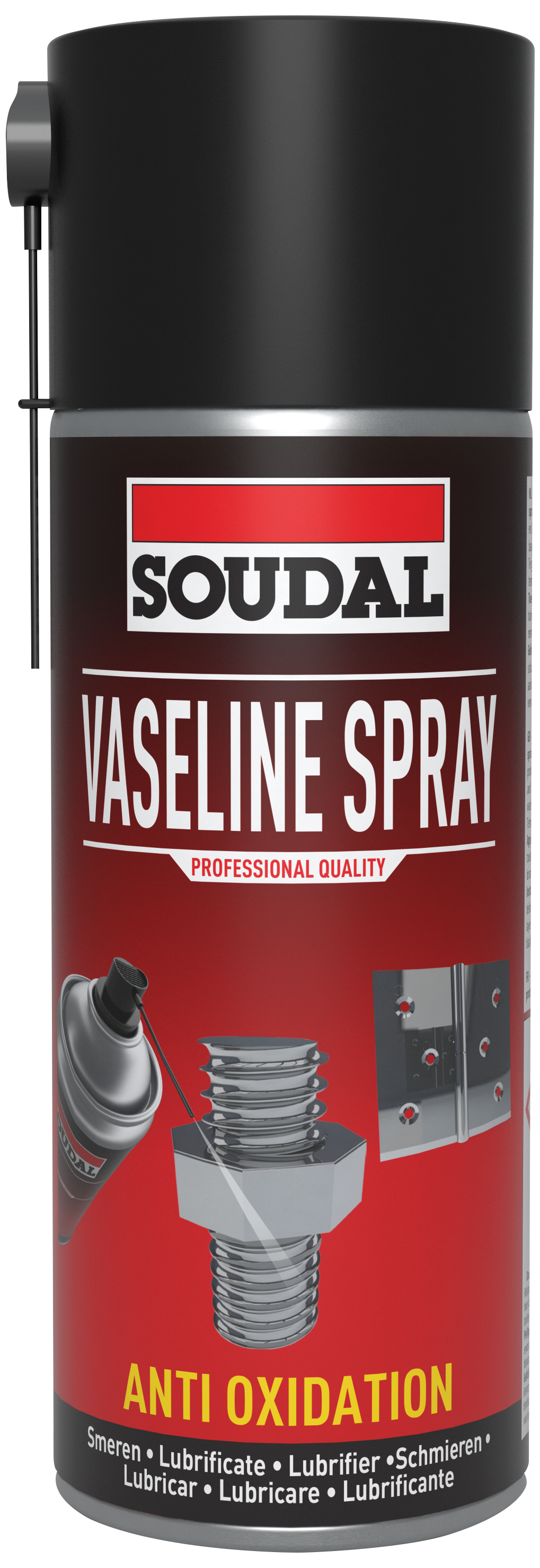 Soudal Vaseline Spray klar smøremiddel 400ml