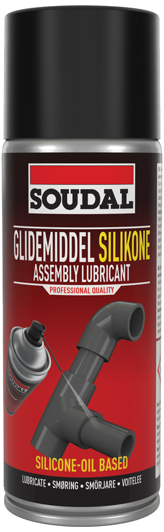 Soudal glidemiddel silicone spray 400ml